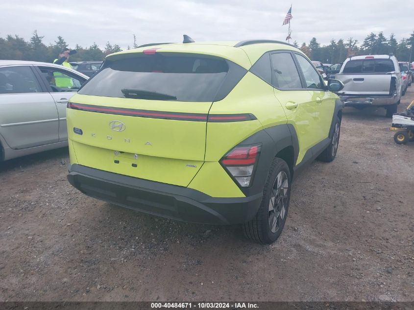 2024 Hyundai Kona Sel VIN: KM8HBCAB4RU098563 Lot: 40484671