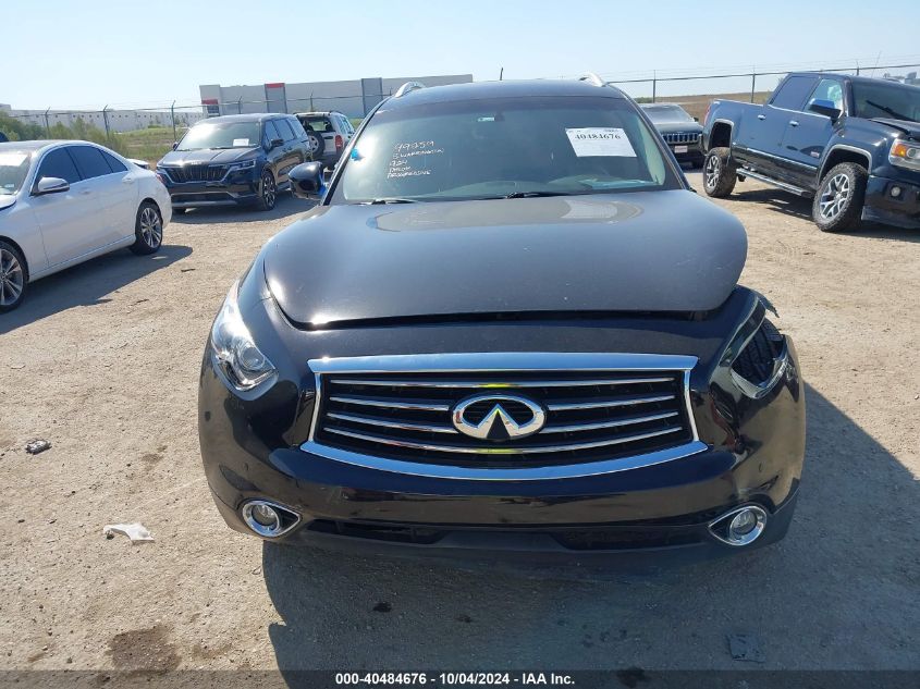 2014 Infiniti Qx70 VIN: JN8CS1MW8EM411906 Lot: 40484676