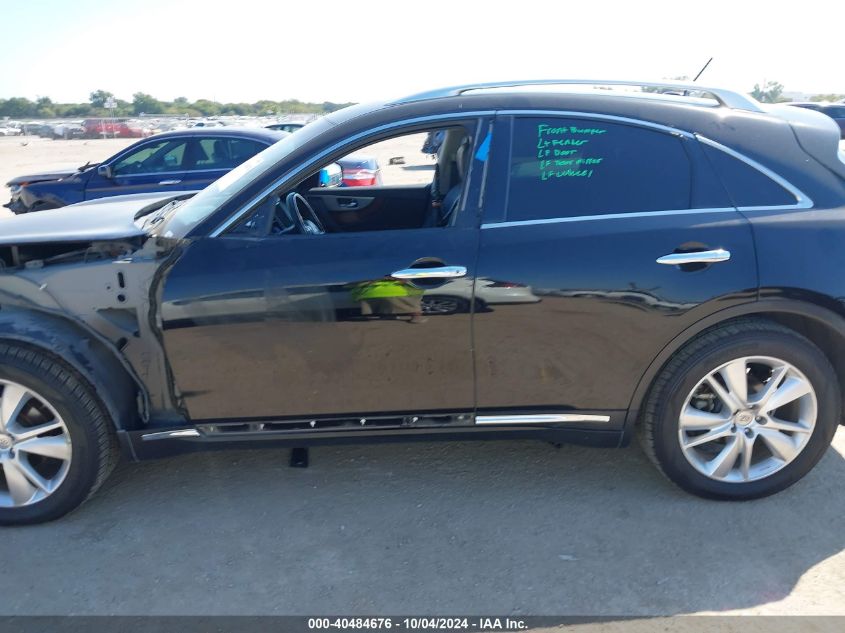 2014 Infiniti Qx70 VIN: JN8CS1MW8EM411906 Lot: 40484676