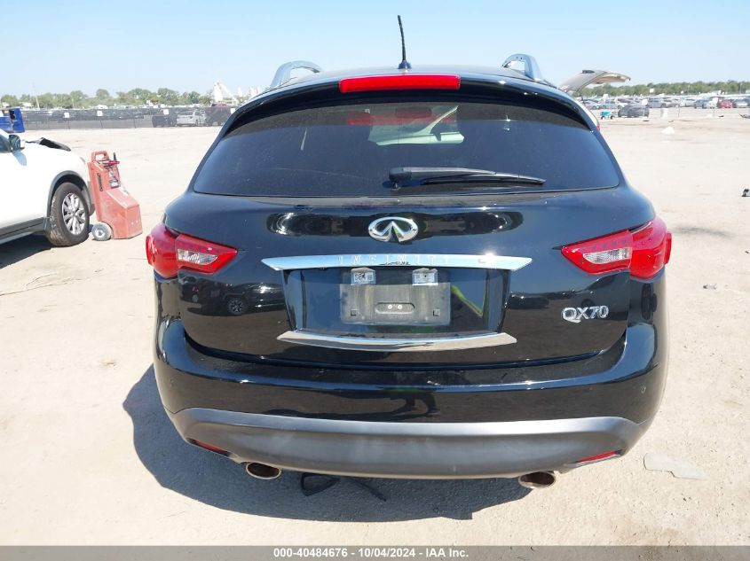 2014 Infiniti Qx70 VIN: JN8CS1MW8EM411906 Lot: 40484676