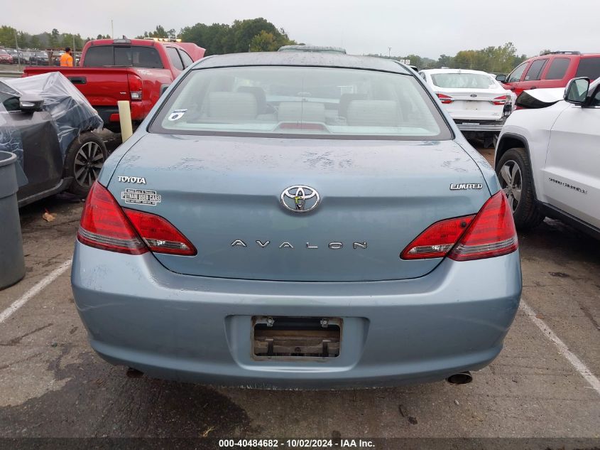 2008 Toyota Avalon Limited VIN: 4T1BK36B78U282084 Lot: 40484682