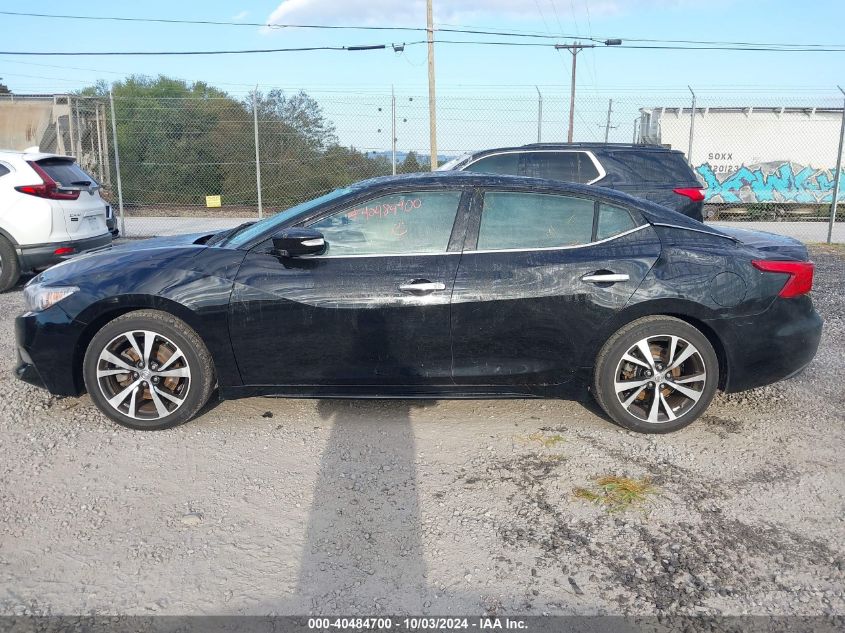 2018 Nissan Maxima 3.5 Sv VIN: 1N4AA6AP0JC379426 Lot: 40484700