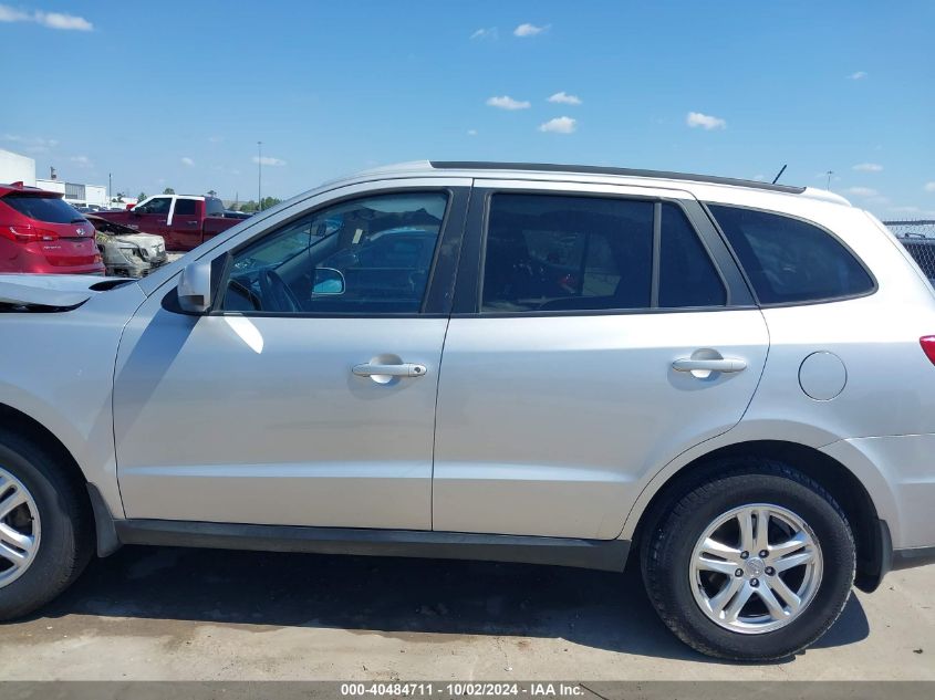 2012 Hyundai Santa Fe Gl 3.5 VIN: 5XYZGDAG0CG139582 Lot: 40484711