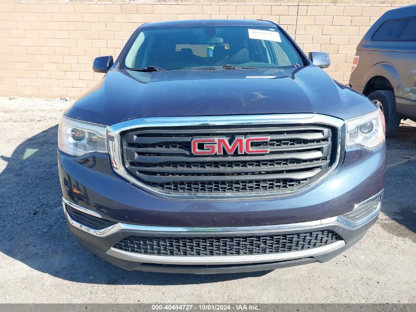 1GKKNRLA2JZ190629 2018 GMC Acadia Sle