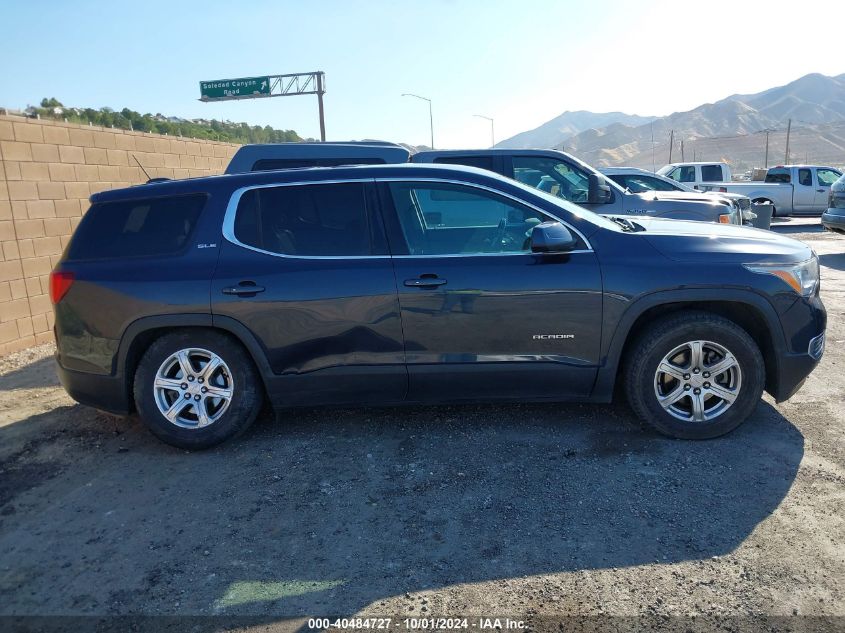 1GKKNRLA2JZ190629 2018 GMC Acadia Sle