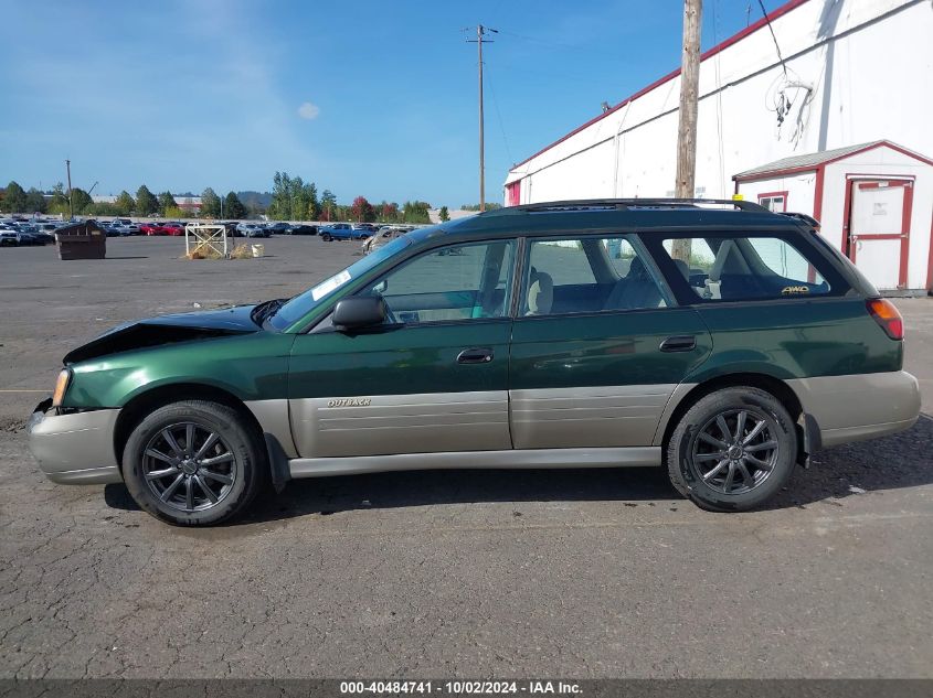 2000 Subaru Outback Outback W/Gl Equip VIN: 4S3BH6751Y6605868 Lot: 40484741