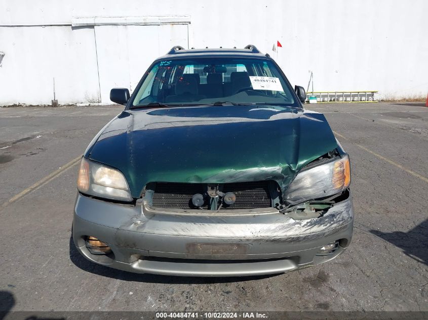 2000 Subaru Outback Outback W/Gl Equip VIN: 4S3BH6751Y6605868 Lot: 40484741