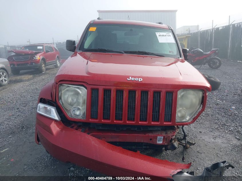 2008 Jeep Liberty Sport VIN: 1J8GN28K78W186591 Lot: 40484759