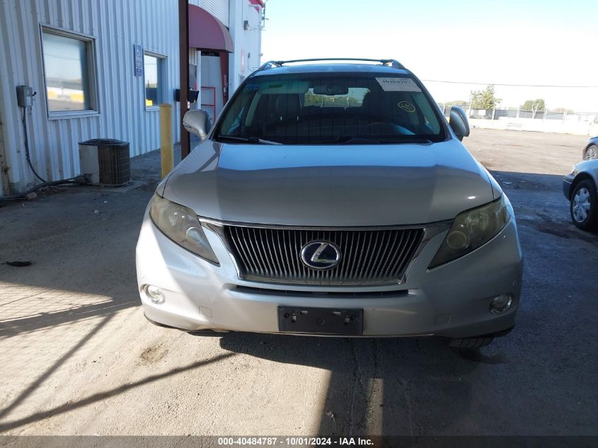 JTJBC1BA5C2430883 2012 Lexus Rx 450H