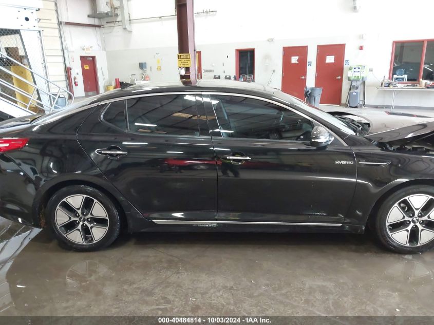 2013 Kia Optima Hybrid Ex VIN: KNAGM4AD4D5059263 Lot: 40484814