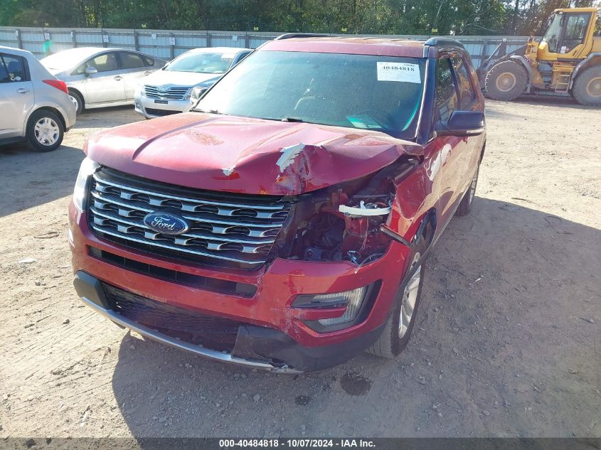 2017 Ford Explorer Xlt VIN: 1FM5K7DH5HGA66664 Lot: 40484818