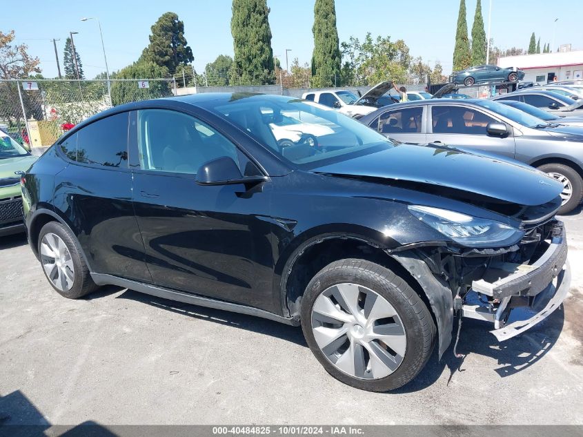 2021 Tesla Model Y Long Range Dual Motor All-Wheel Drive VIN: 5YJYGDEE5MF099738 Lot: 40484825