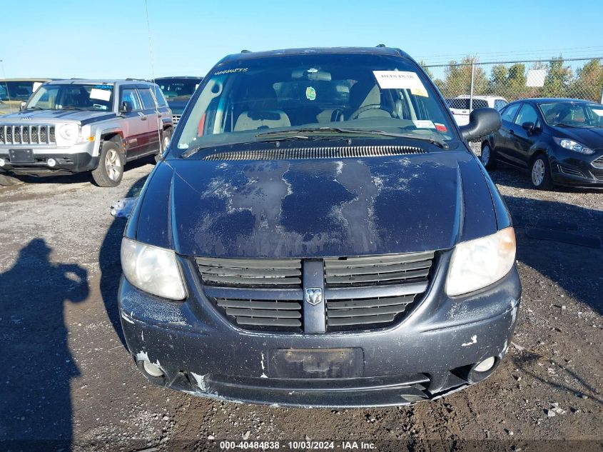 2007 Dodge Grand Caravan Sxt VIN: 2D4GP44L77R113341 Lot: 40484838