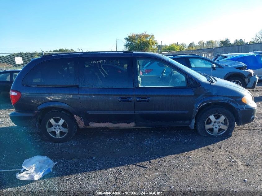 2007 Dodge Grand Caravan Sxt VIN: 2D4GP44L77R113341 Lot: 40484838