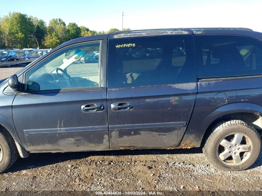 2007 Dodge Grand Caravan Sxt VIN: 2D4GP44L77R113341 Lot: 40484838