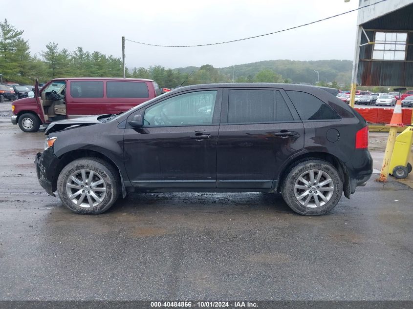 2013 Ford Edge Sel VIN: 2FMDK4JC8DBB40941 Lot: 40484866