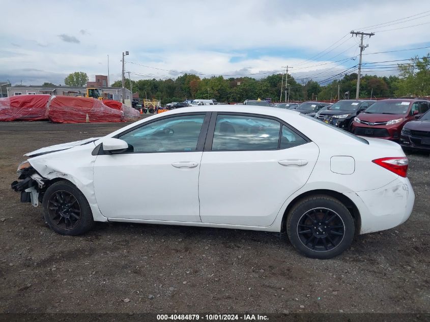 2015 Toyota Corolla Le VIN: 2T1BURHE9FC249221 Lot: 40484879