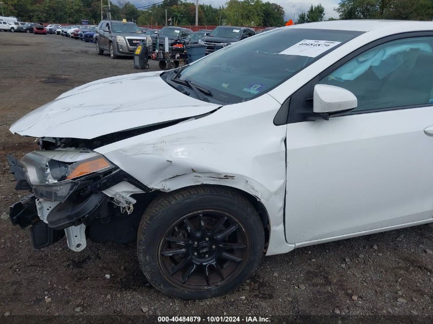 2015 Toyota Corolla Le VIN: 2T1BURHE9FC249221 Lot: 40484879