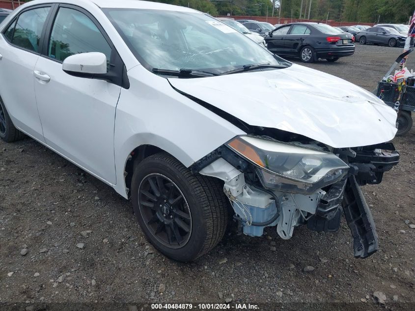 2015 Toyota Corolla Le VIN: 2T1BURHE9FC249221 Lot: 40484879