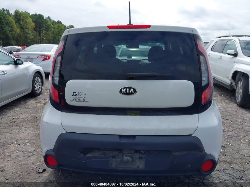 2016 Kia Soul VIN: KNDJN2A22G7376248 Lot: 40484897