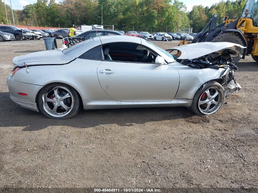 2002 Lexus Sc 430 VIN: JTHFN48Y020026757 Lot: 40484911