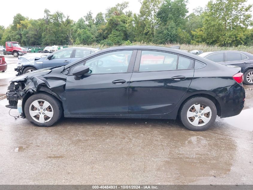 2017 Chevrolet Cruze Ls Auto VIN: 1G1BC5SM9H7154263 Lot: 40484931