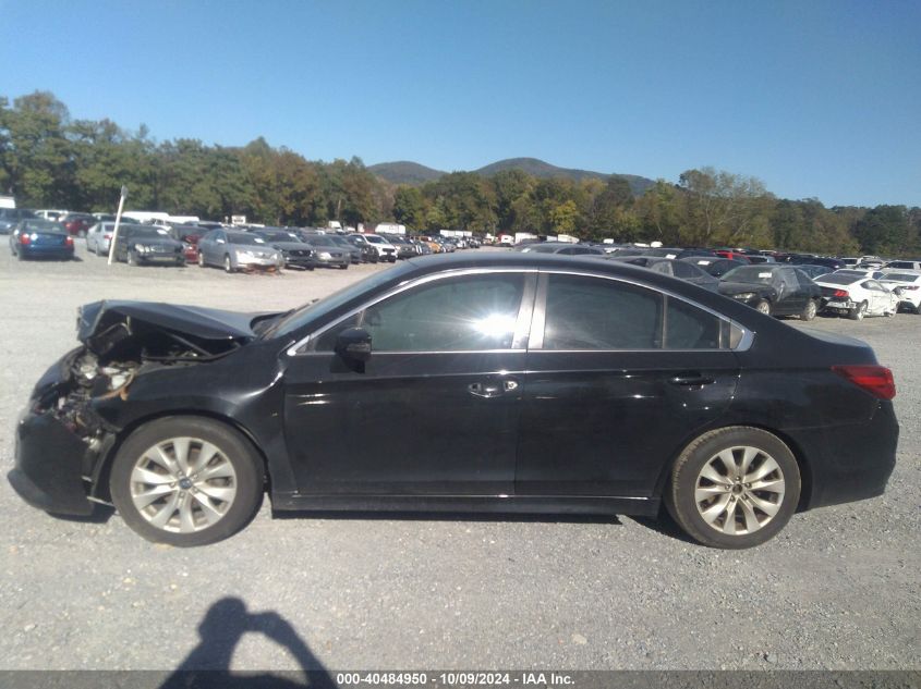 2017 Subaru Legacy 2.5I Premium VIN: 4S3BNAF67H3065322 Lot: 40484950