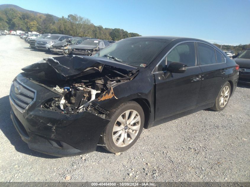 2017 Subaru Legacy 2.5I Premium VIN: 4S3BNAF67H3065322 Lot: 40484950