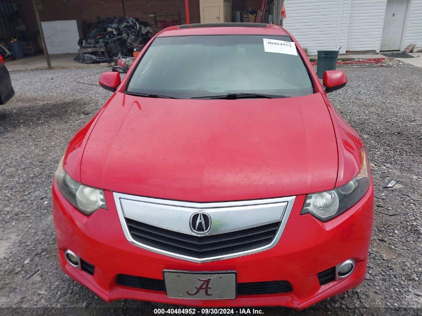 2012 Acura Tsx 2.4 VIN: JH4CU2E81CC001767 Lot: 40484952