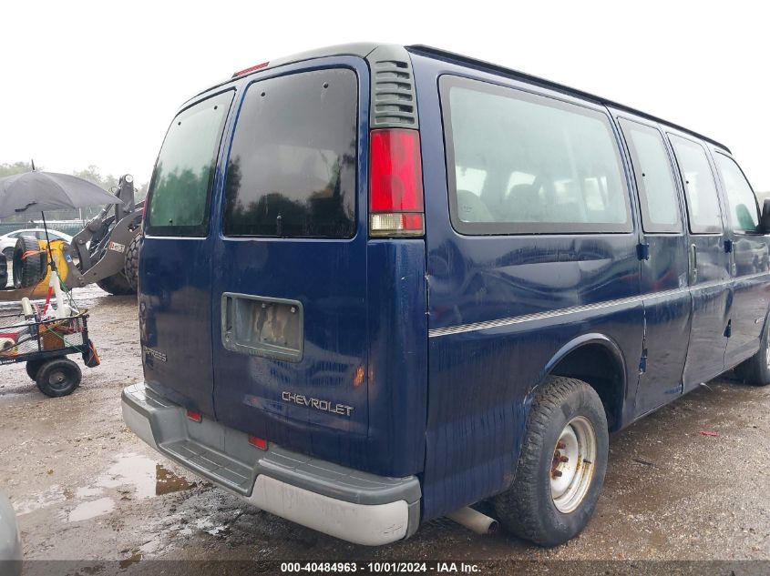 2002 Chevrolet Express VIN: 1GNFG15M221225306 Lot: 40484963