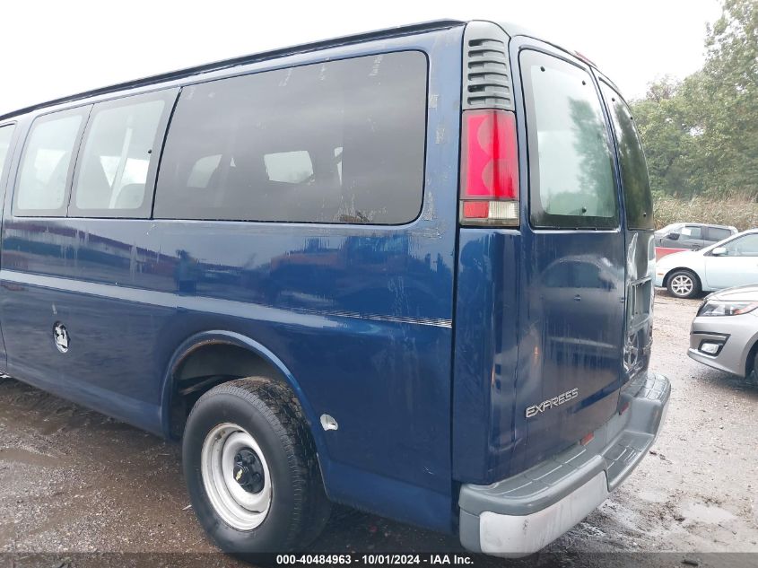 2002 Chevrolet Express VIN: 1GNFG15M221225306 Lot: 40484963