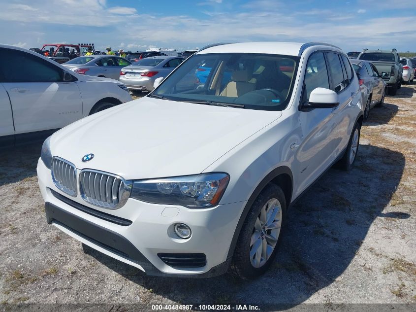 VIN 5UXWZ7C32H0X41579 2017 BMW X3, Sdrive28I no.2