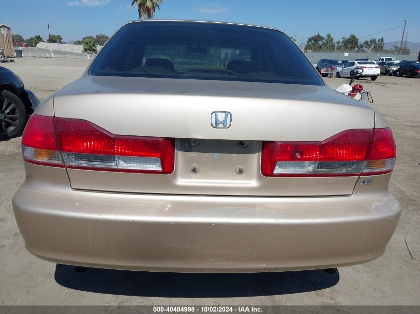 2001 Honda Accord 3.0 Ex VIN: 1HGCG16581A046108 Lot: 40484998