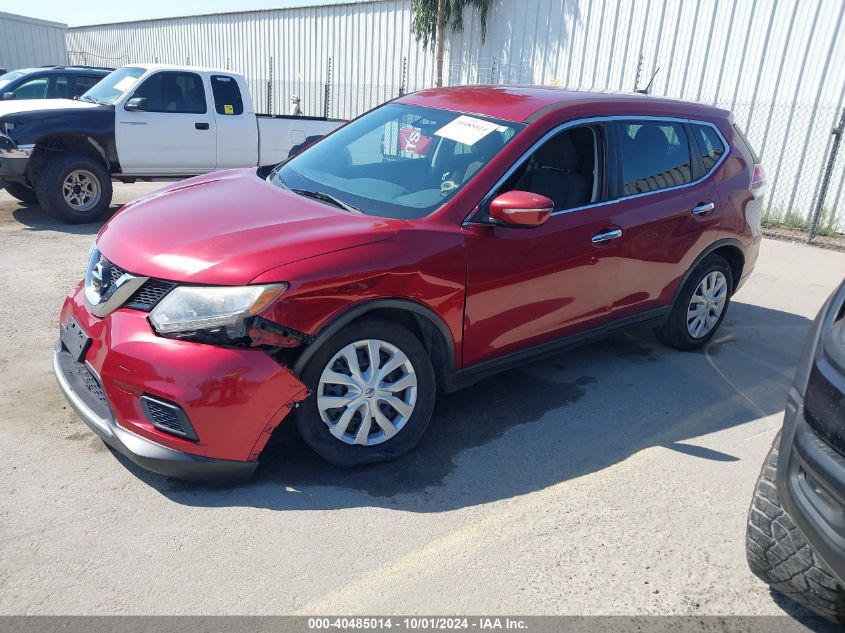 KNMAT2MT9FP586029 2015 NISSAN ROGUE - Image 2