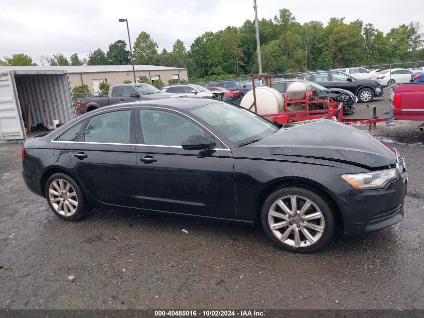 2014 Audi A6 2.0T Premium VIN: WAUGFAFC3EN064688 Lot: 40485016