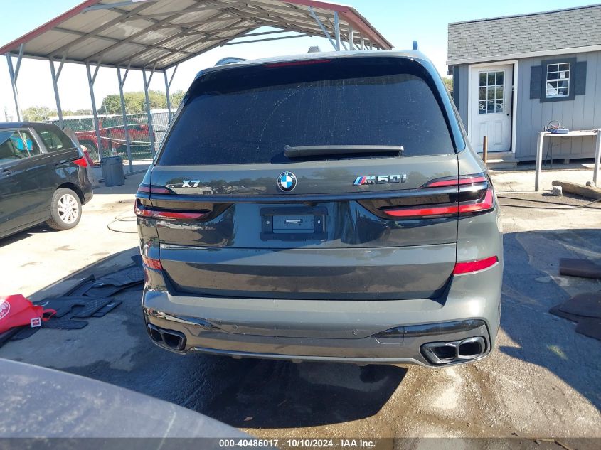 2024 BMW X7 M60I VIN: 5UX33EM04R9S38551 Lot: 40485017