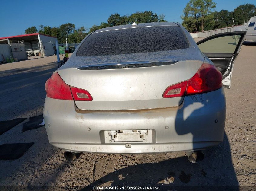 2013 Infiniti G37 Journey VIN: JN1CV6AP0DM724091 Lot: 40485019