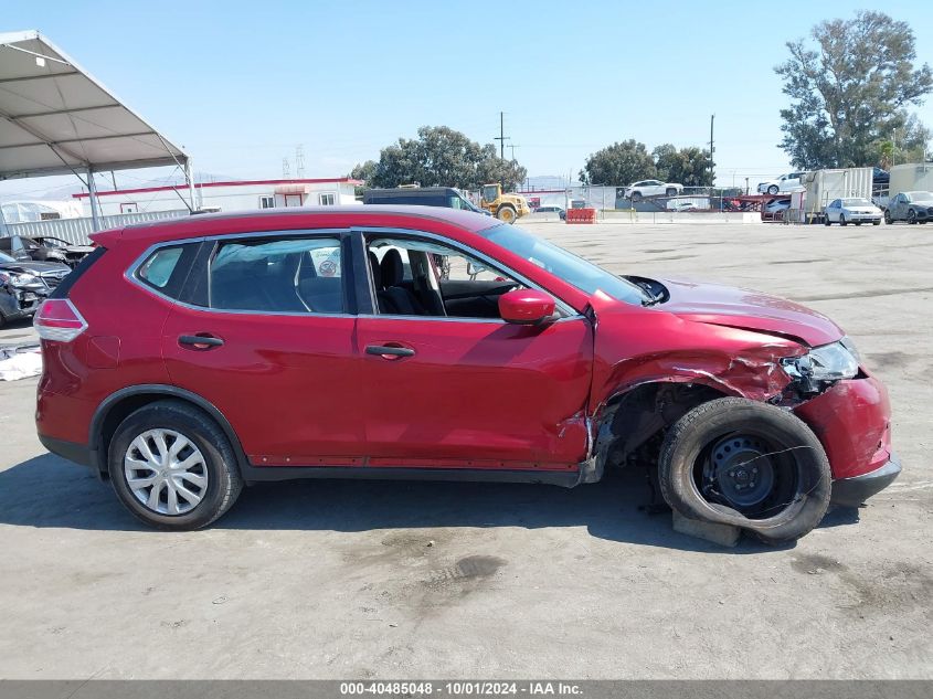 2016 Nissan Rogue S VIN: JN8AT2MT4GW026978 Lot: 40485048