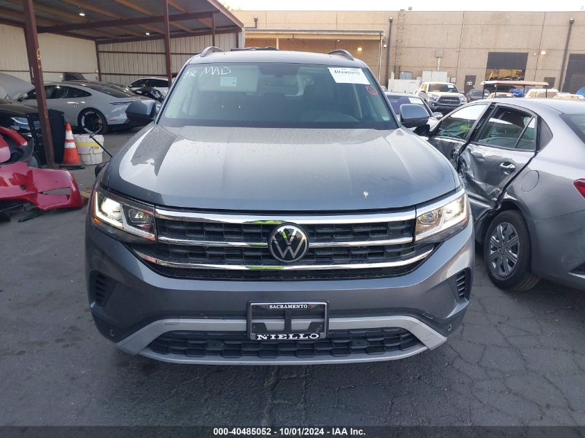 1V2JR2CA5NC527823 2022 Volkswagen Atlas Se