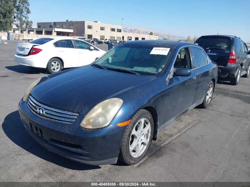 2004 Infiniti G35X VIN: JNKCV51F84M702174 Lot: 40485058