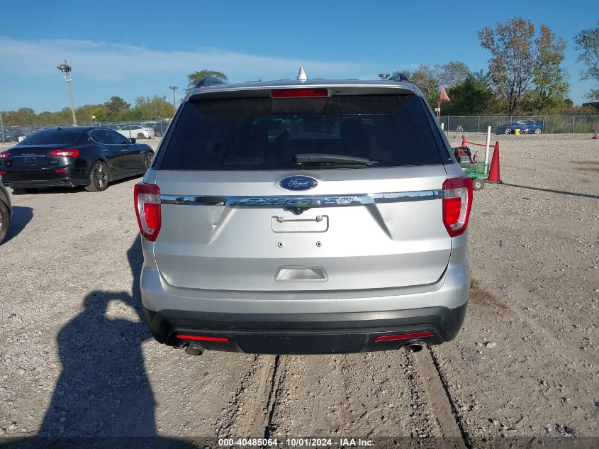 2017 Ford Explorer VIN: 1FM5K7B81HGB50919 Lot: 40485064