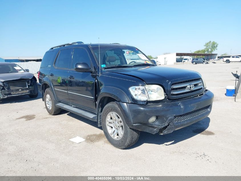 5TDBT48A23S155798 2003 Toyota Sequoia Limited V8