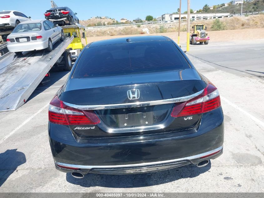 1HGCR3F06GA001753 2016 Honda Accord Ex-L V-6