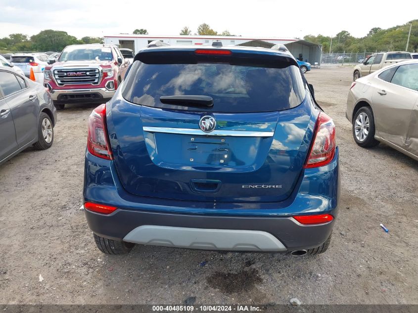 2019 Buick Encore Fwd Preferred VIN: KL4CJASB6KB828991 Lot: 40485109