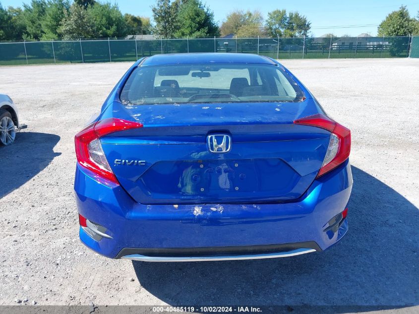 2020 Honda Civic Lx VIN: 19XFC2F63LE008386 Lot: 40485119