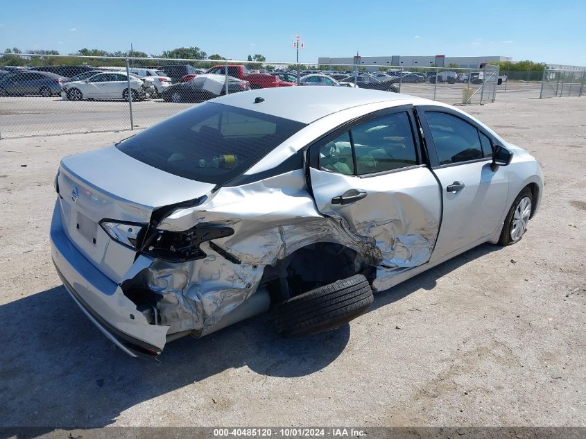 2020 Nissan Versa S Xtronic Cvt VIN: 3N1CN8DV6LL899198 Lot: 40485120