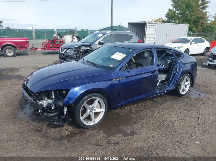 2019 Audi A5 45 Premium VIN: WAUENCF55KA004308 Lot: 40485144