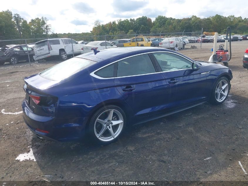 2019 Audi A5 45 Premium VIN: WAUENCF55KA004308 Lot: 40485144