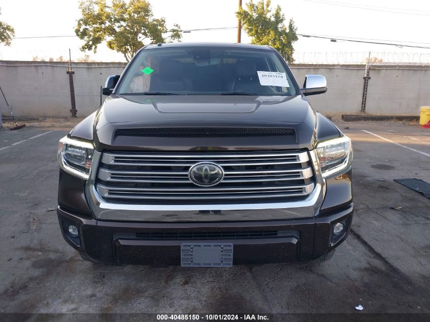 2019 Toyota Tundra Crewmax Limited VIN: 5TFFY5F13KX244638 Lot: 40485150