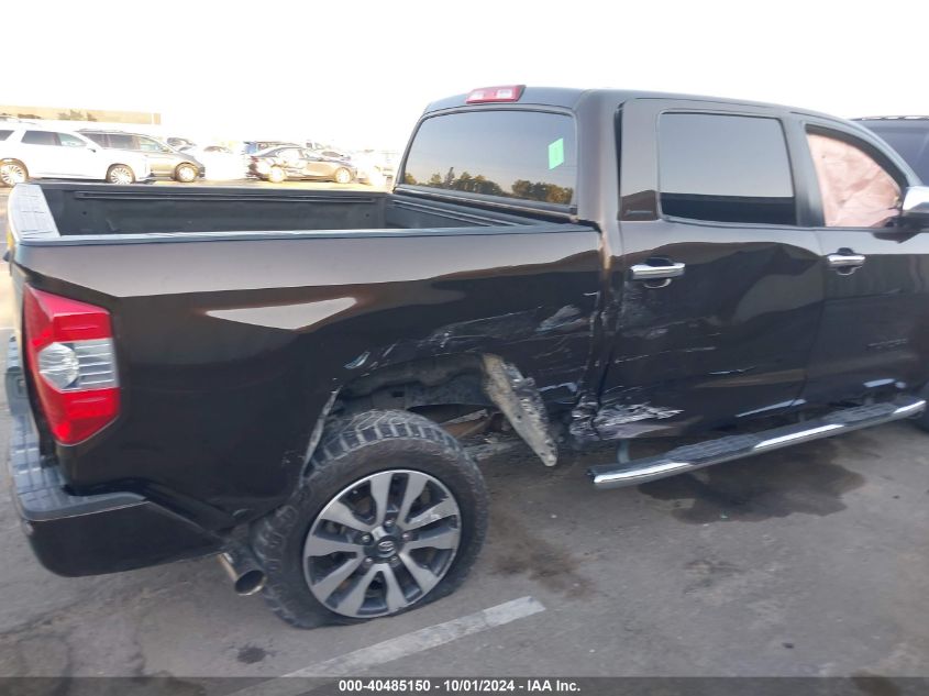 2019 Toyota Tundra Crewmax Limited VIN: 5TFFY5F13KX244638 Lot: 40485150